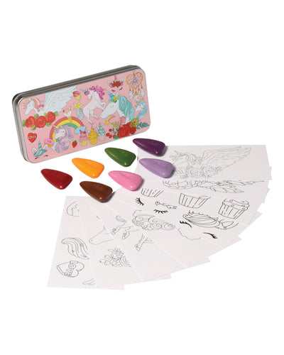 COLOR JEUColoring Kit Set SOLAR SYSTEM + BALLERINA + UNICORNS Large