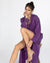 niLuu Women's Slip Dress CALYPSO MAXI PURPLE