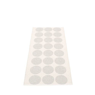 Pappelina Rug HUGO White Metallic  image 2