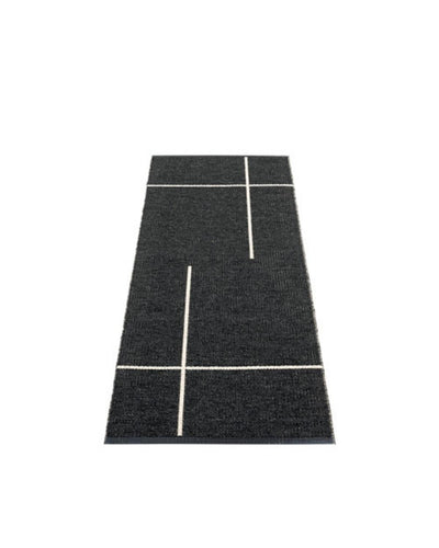 Pappelina Rug FRED Black  image 3