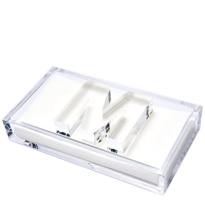 Holder GUEST TOWEL INITIAL 4.25" x 8.5"