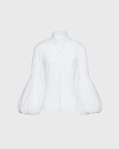 Anne Fontaine Women's Shirt LAORA White Size 40