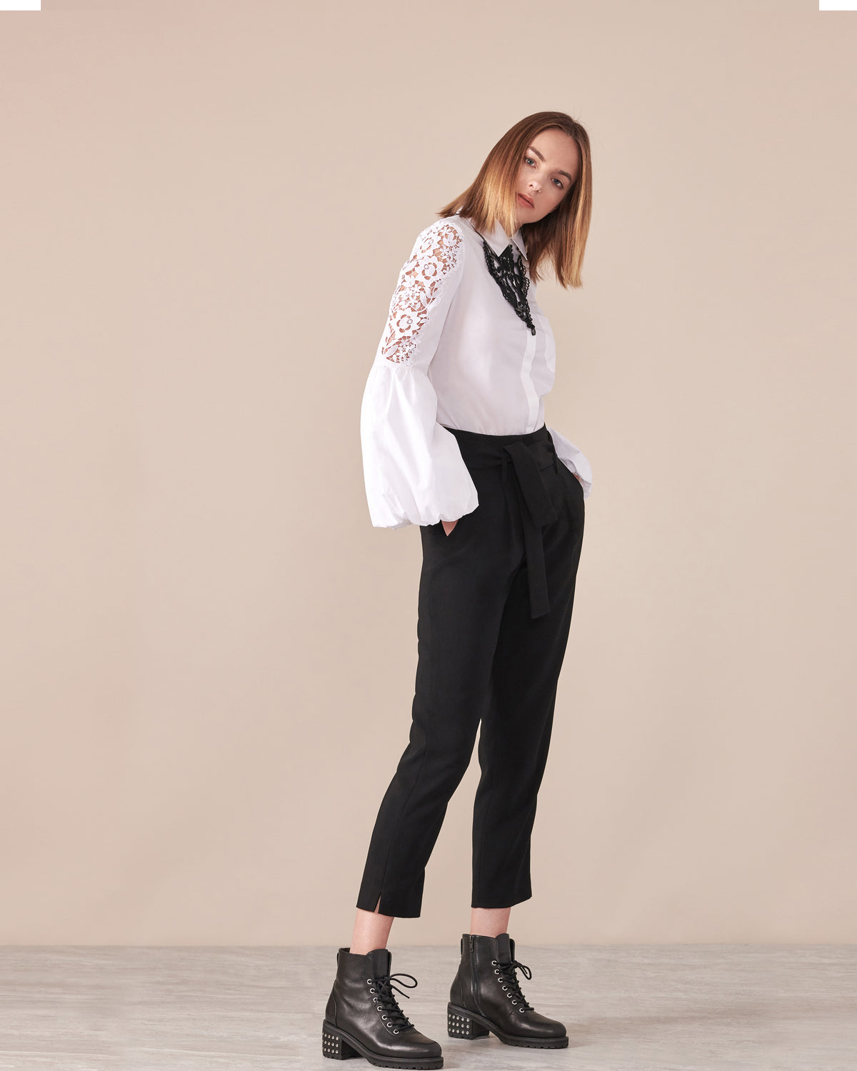 Women's Shirt LAORA White Size 38