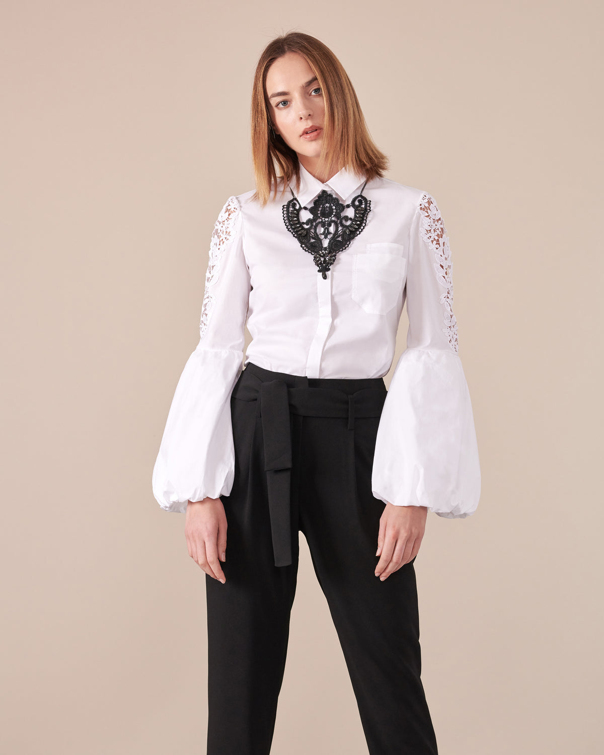 Women's Shirt LAORA White Size 40