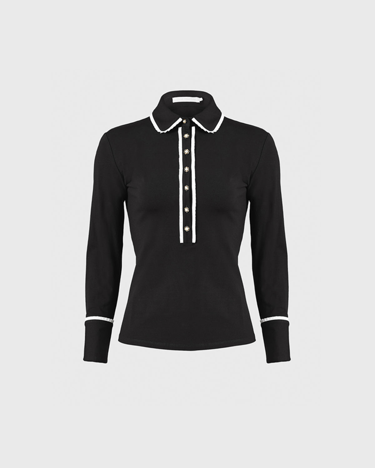 Anne Fontaine Women's Shirt FAUSTINE Black Size 44