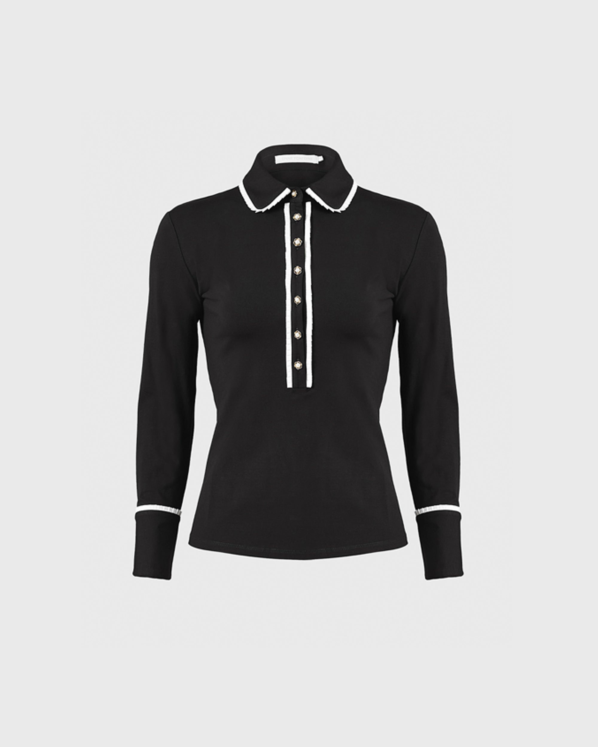 Anne Fontaine Women's Shirt FAUSTINE Black Size 46