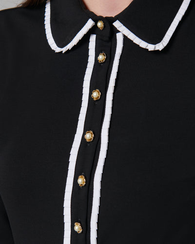 Women's Shirt FAUSTINE Black Size 38