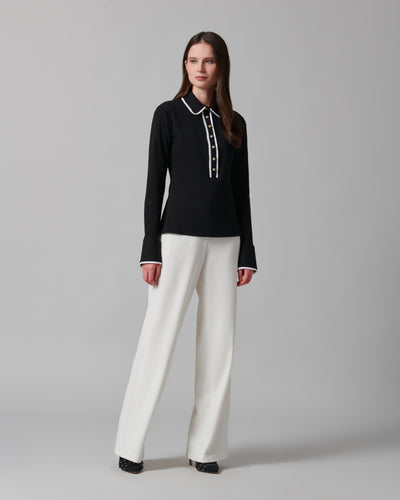 Women's Shirt FAUSTINE Black Size 44