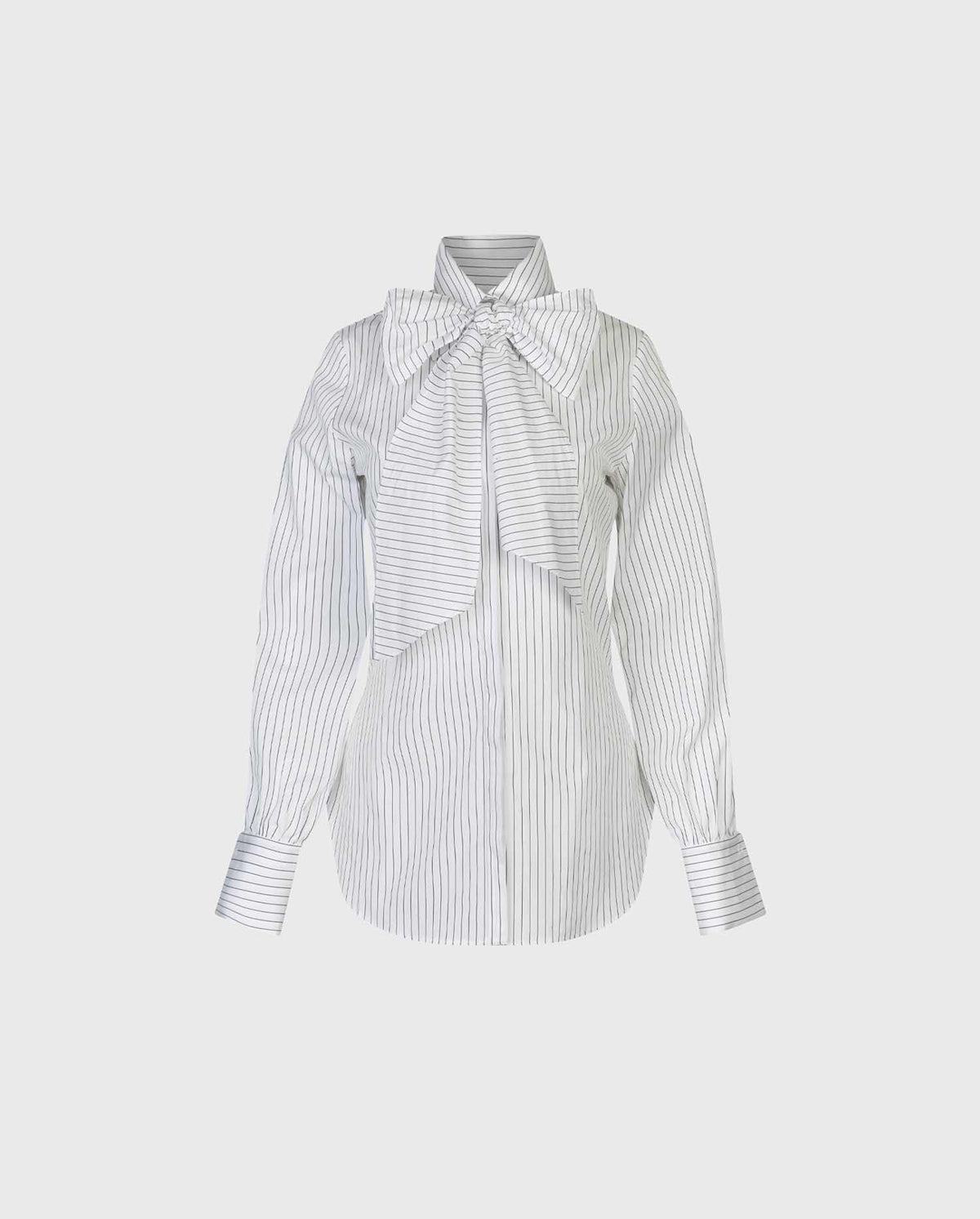 Anne Fontaine Women's Blouse YALE Black/White Size 40