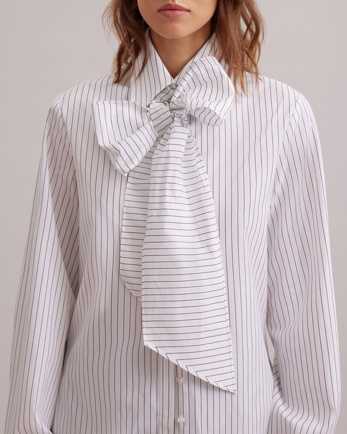 Women's Blouse YALE Black/White Size 40