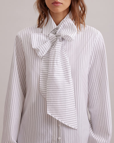 Women's Blouse YALE Black/White Size 40