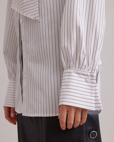 Women's Blouse YALE Black/White Size 40