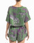 niLuu Women's Crop Tee HARPER LENNON Size L