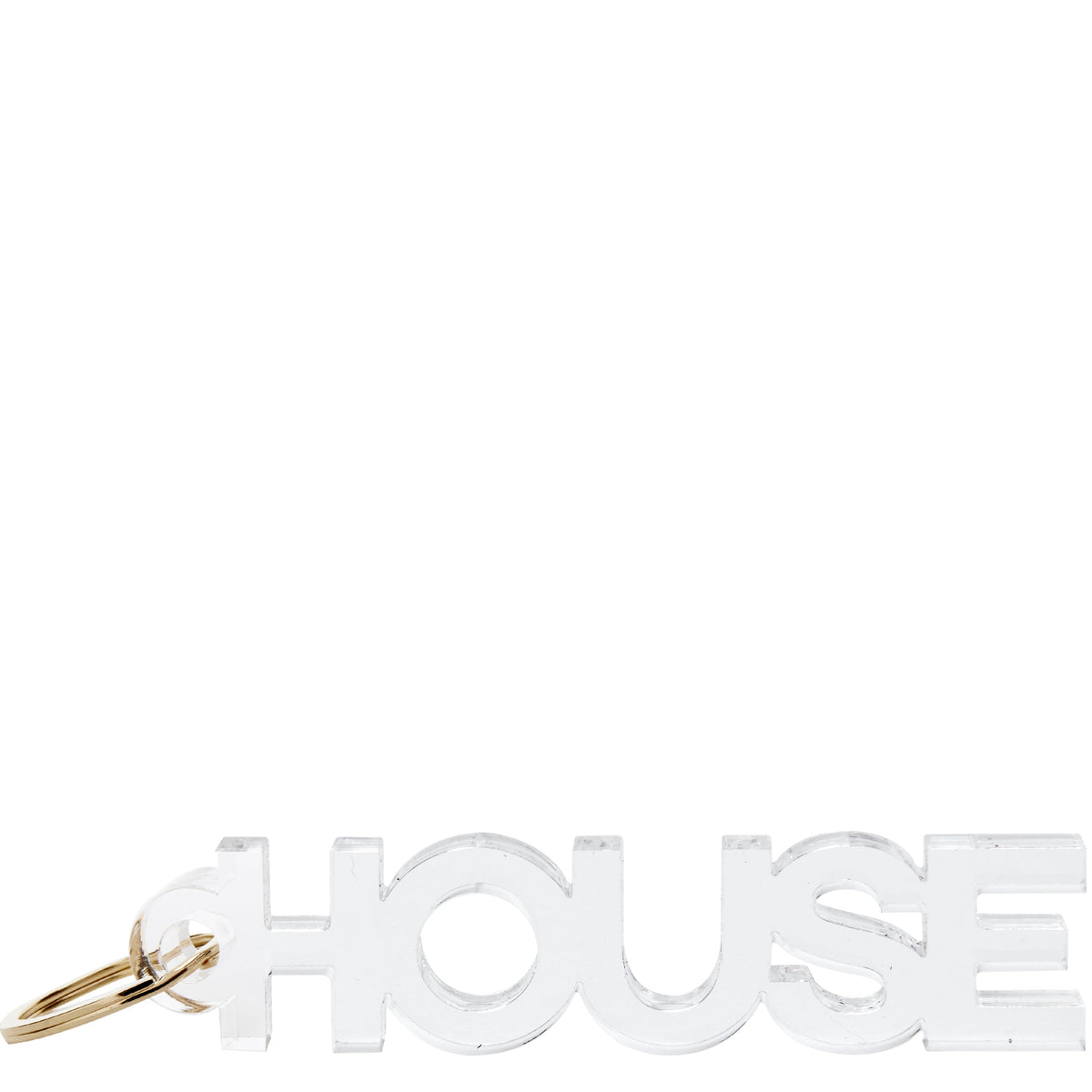 Tara Wilson Designs Keychain HOUSE 1" h