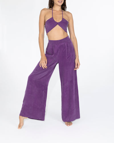niLuu Women's Pants HARPER Purple Size M