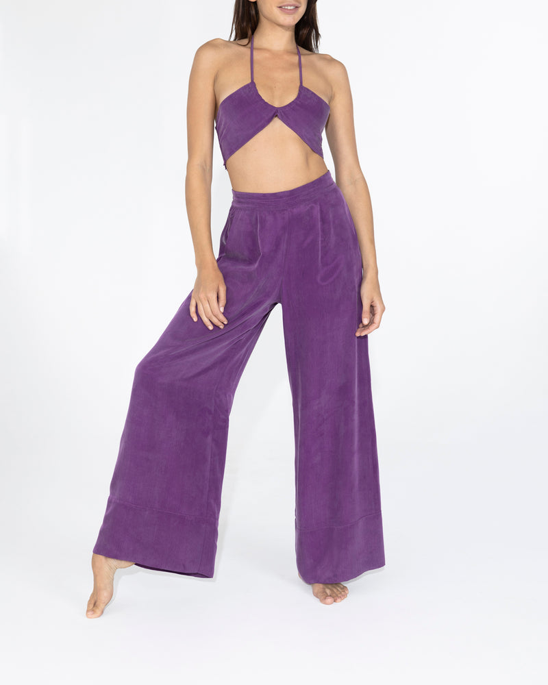 niLuu Women's Pants HARPER Purple Size S