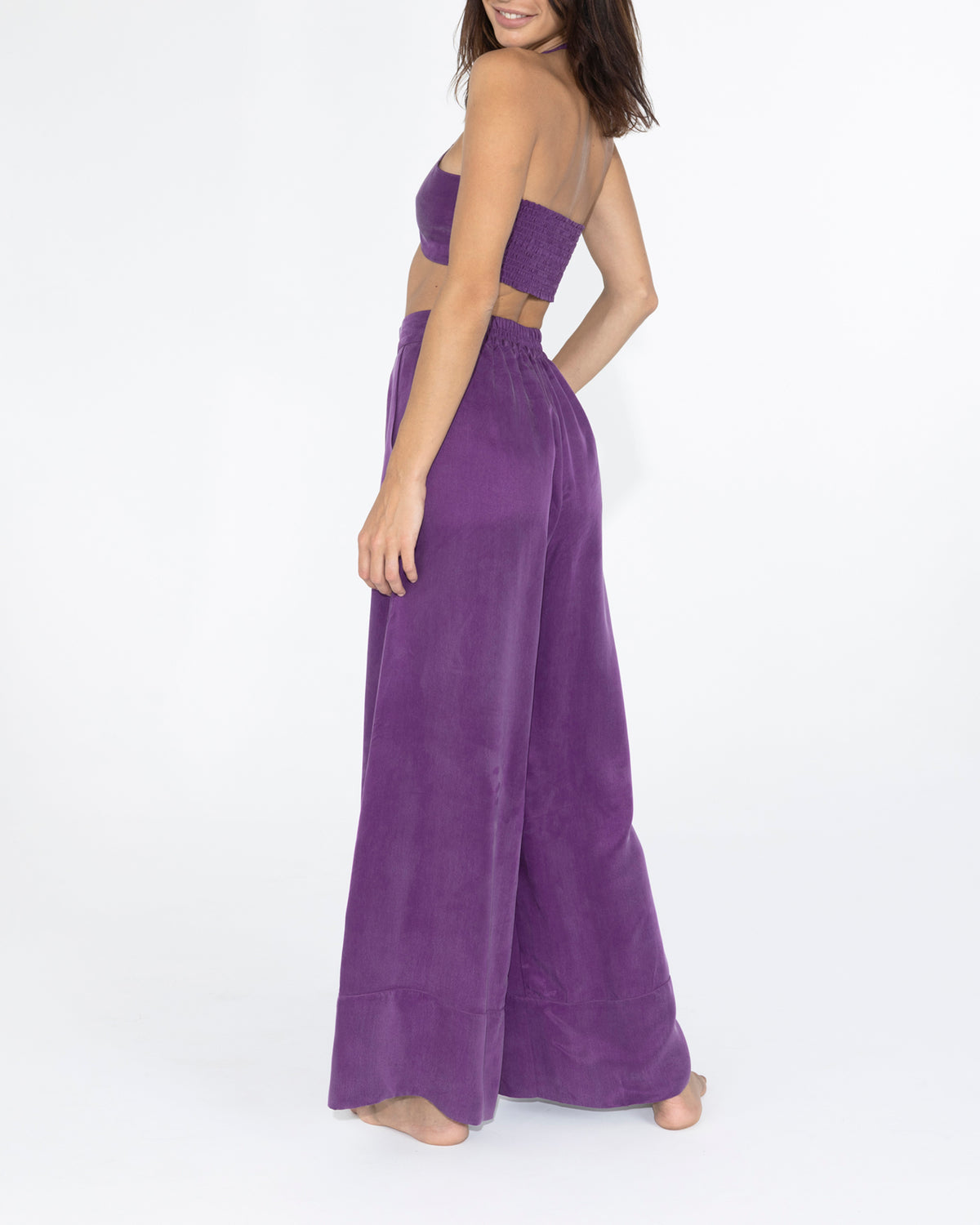 niLuu Women's Pants HARPER Purple Size L