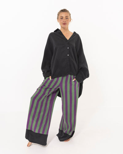 niLuu Women's Pants HARPER STRIPE Size L