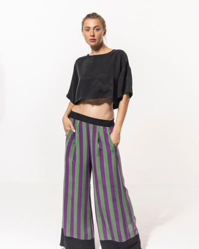 niLuu Women's Pants HARPER STRIPE Size L