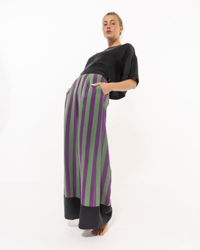 niLuu Women's Pants HARPER STRIPE Size L