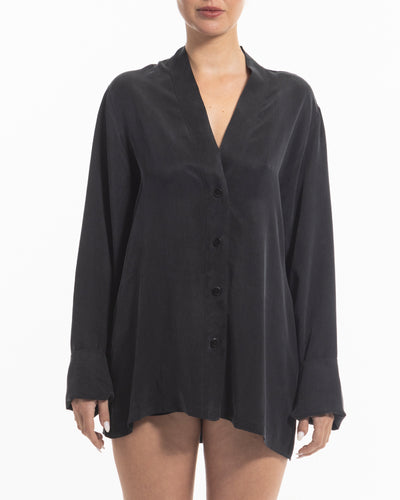 niLuu Women's Harper Shirt NOIR