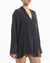 niLuu Women's Shirt HARPER NOIR Size M
