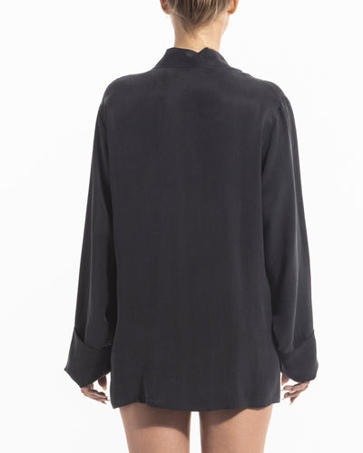 niLuu Women's Shirt HARPER NOIR Size L