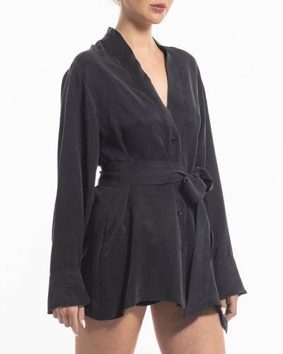 niLuu Women's Shirt HARPER NOIR Size L