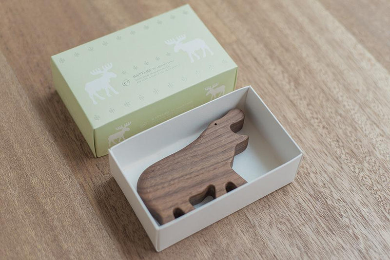 Eguchi Rattle HIPPO Wood