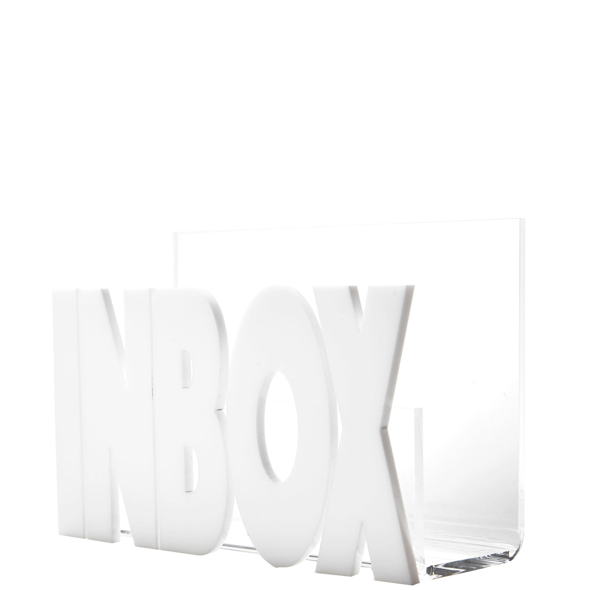 Box INBOX White 7 inches length