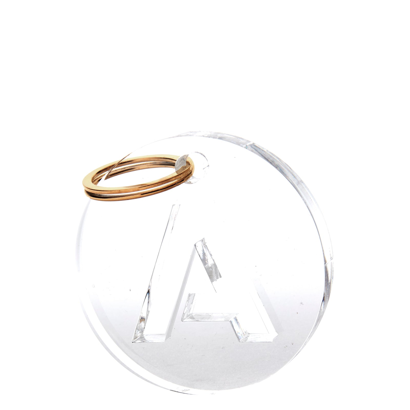 Tara Wilson Designs Keychain INITIALS 3.5" l