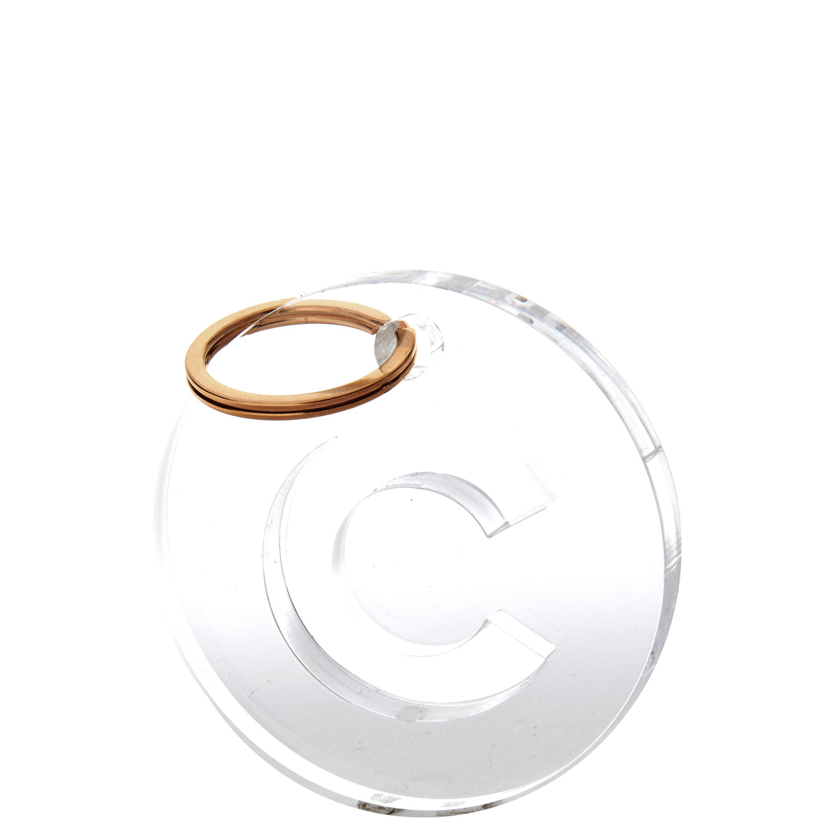 Tara Wilson Designs Keychain INITIALS 3.5" l