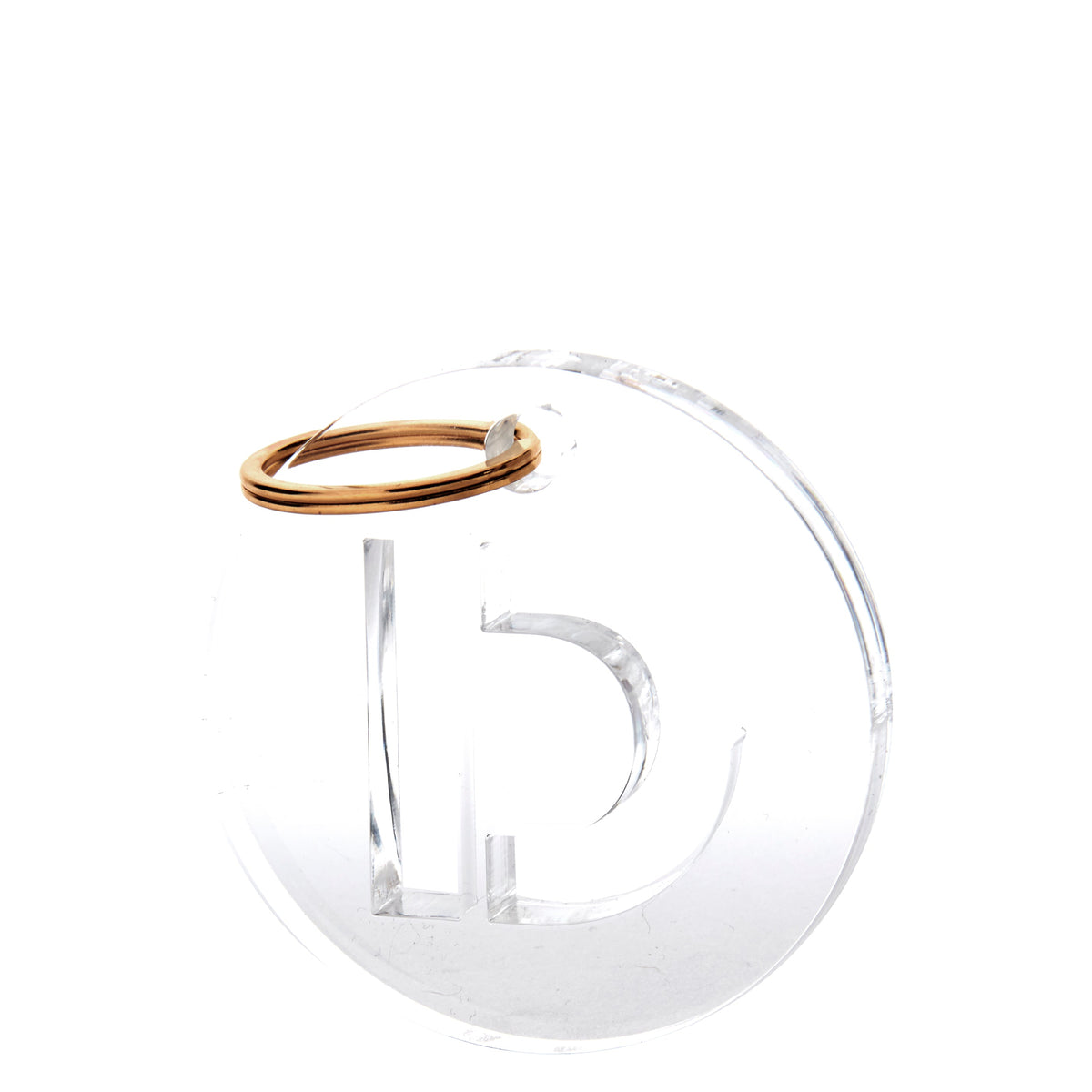 Tara Wilson Designs Keychain INITIALS 3.5" l