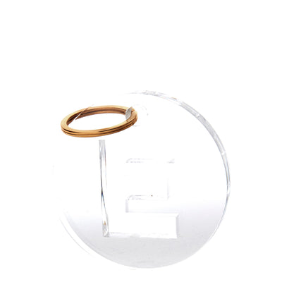 Tara Wilson Designs Keychain INITIALS 3.5" l