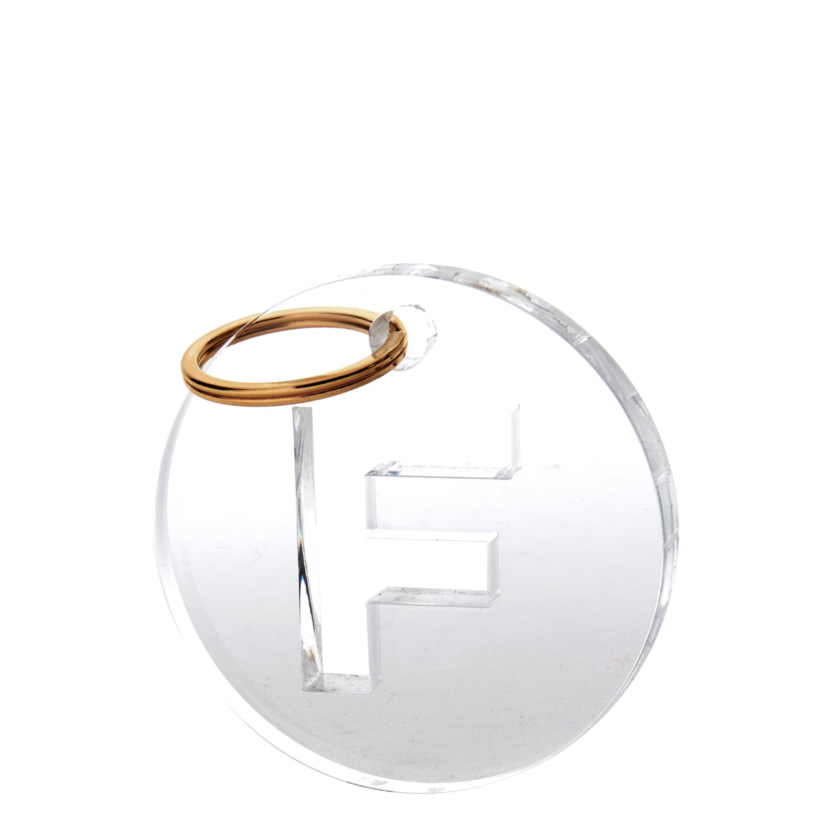 Tara Wilson Designs Keychain INITIALS 3.5" l