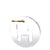 Tara Wilson Designs Keychain INITIALS 3.5" l