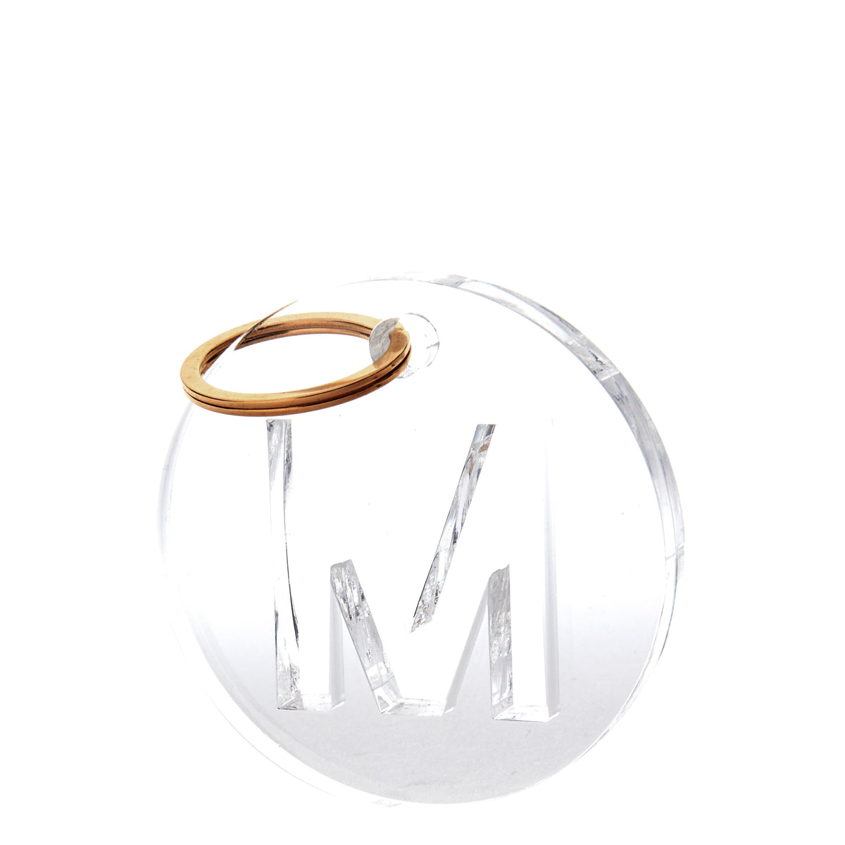 Tara Wilson Designs Keychain INITIALS 3.5" l