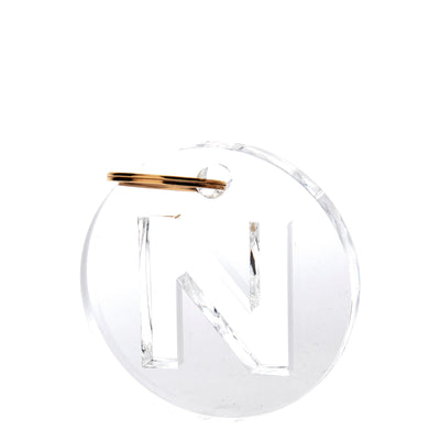 Tara Wilson Designs Keychain INITIALS 3.5" l
