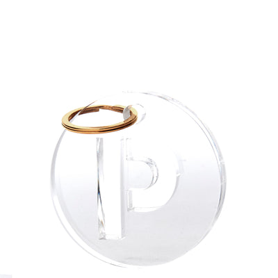 Tara Wilson Designs Keychain INITIALS 3.5" l
