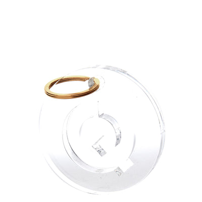 Tara Wilson Designs Keychain INITIALS 3.5" l