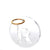 Tara Wilson Designs Keychain INITIALS 3.5" l