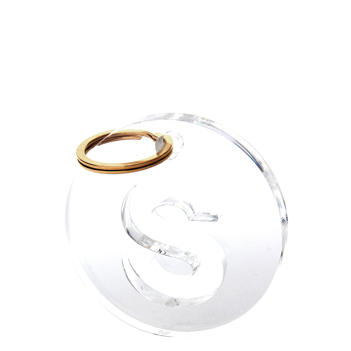 Tara Wilson Designs Keychain INITIALS 3.5" l