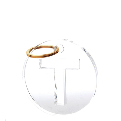 Tara Wilson Designs Keychain INITIALS 3.5" l