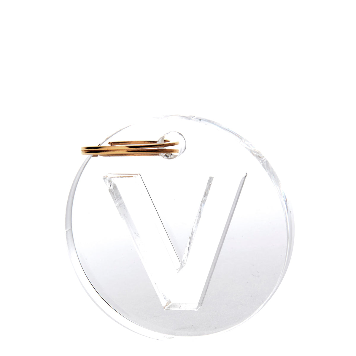 Tara Wilson Designs Keychain INITIALS 3.5" l