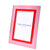 Frame INLAID Red & Pink 4 inches by 6 inches