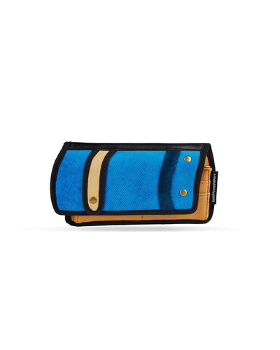 Jump From Paper 2D Purse TRAVELER Blue