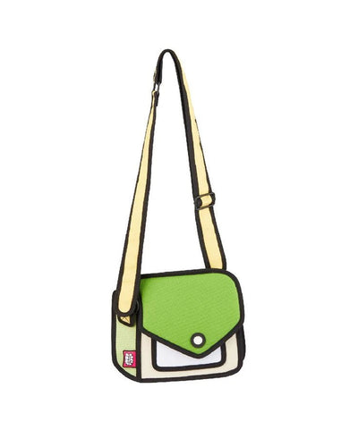 Jump From Paper 2D Shoulder Bag GIGGLE JUNIOR INFLUENCER Greenery