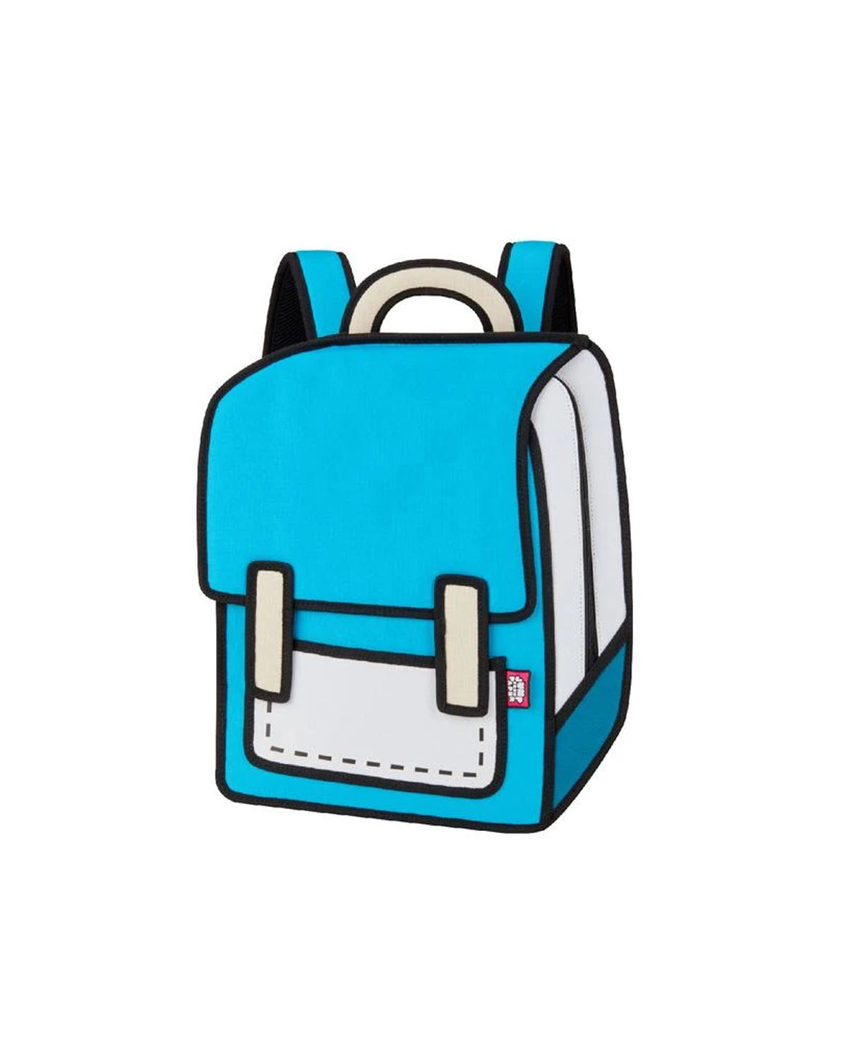 Jump From Paper 2D Backpack SPACEMAN COLOR ME IN Airy Blue