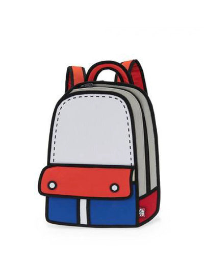 Jump From Paper 2D Backpack ADVENTURE Red