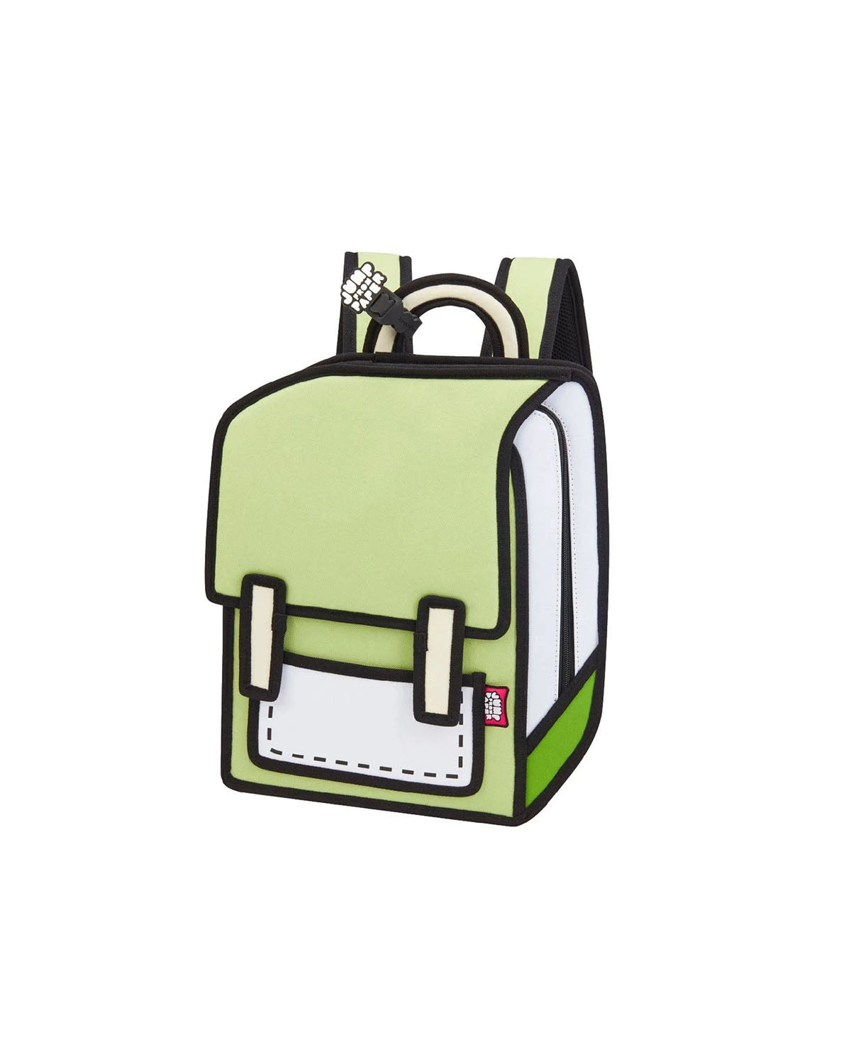 Jump From Paper 2D Backpack SPACEMAN JUNIOR INFLUENCER Greenery
